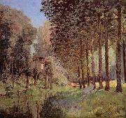 Alfred Sisley Rast am Flubufer painting